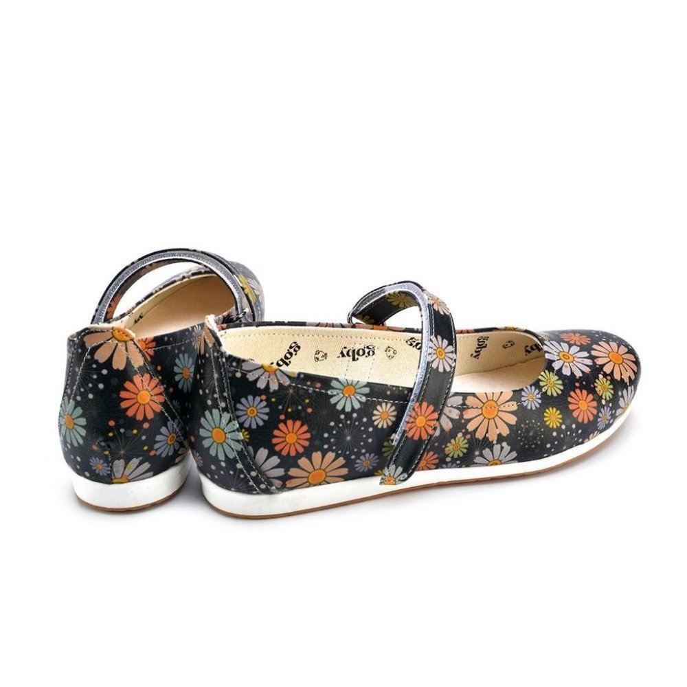 Goby Shoes - Floral Daisy Ballerinas - Picture 5 of 5